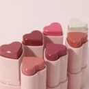 Stick heart blush