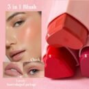 Stick heart blush